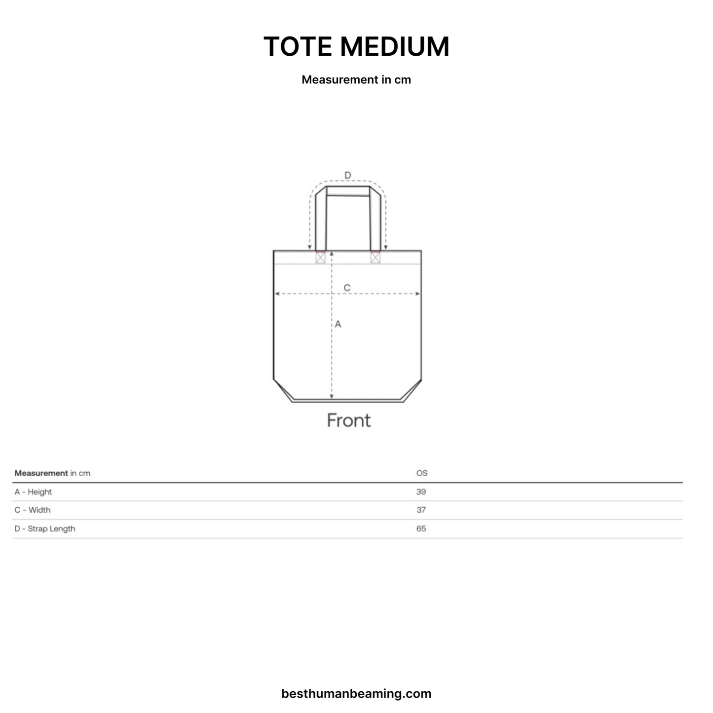 Best Human Beaming Tote Medium