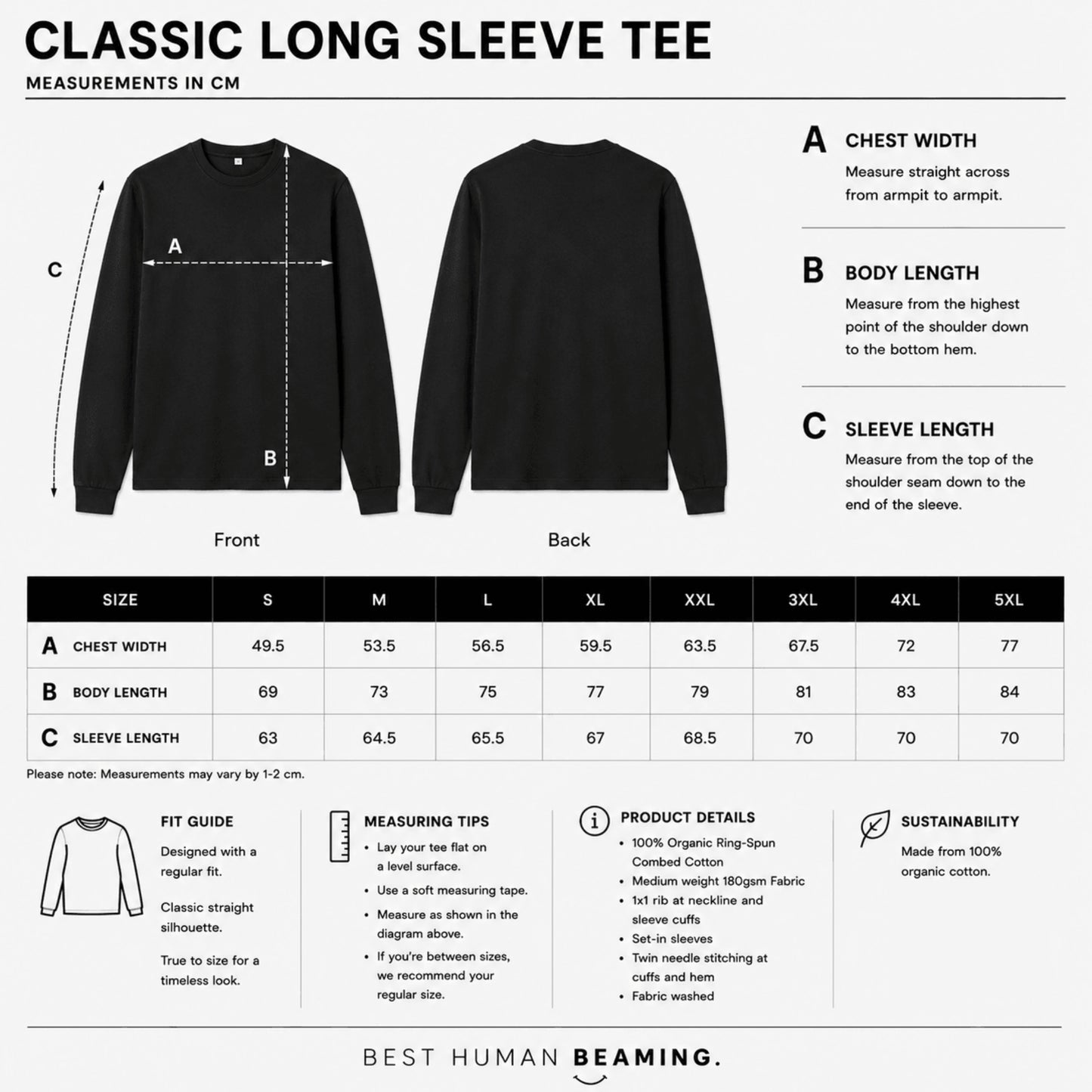CLASSIC LONG SLEEVE TEE