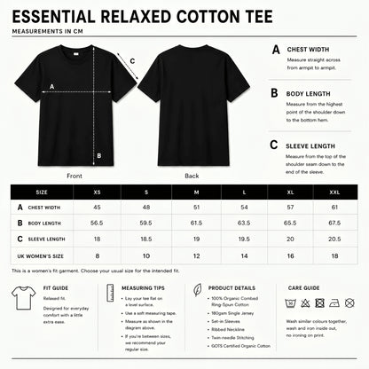 ESSENTIAL RELAXED COTTON TEE